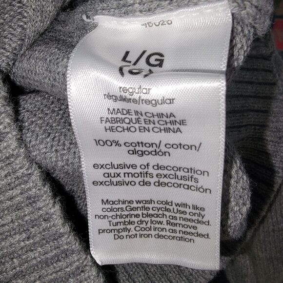 Calvin Klein Boys Nwt Full Zip Cardigan Sweater Size 6 (large) - Picture 7 of 7